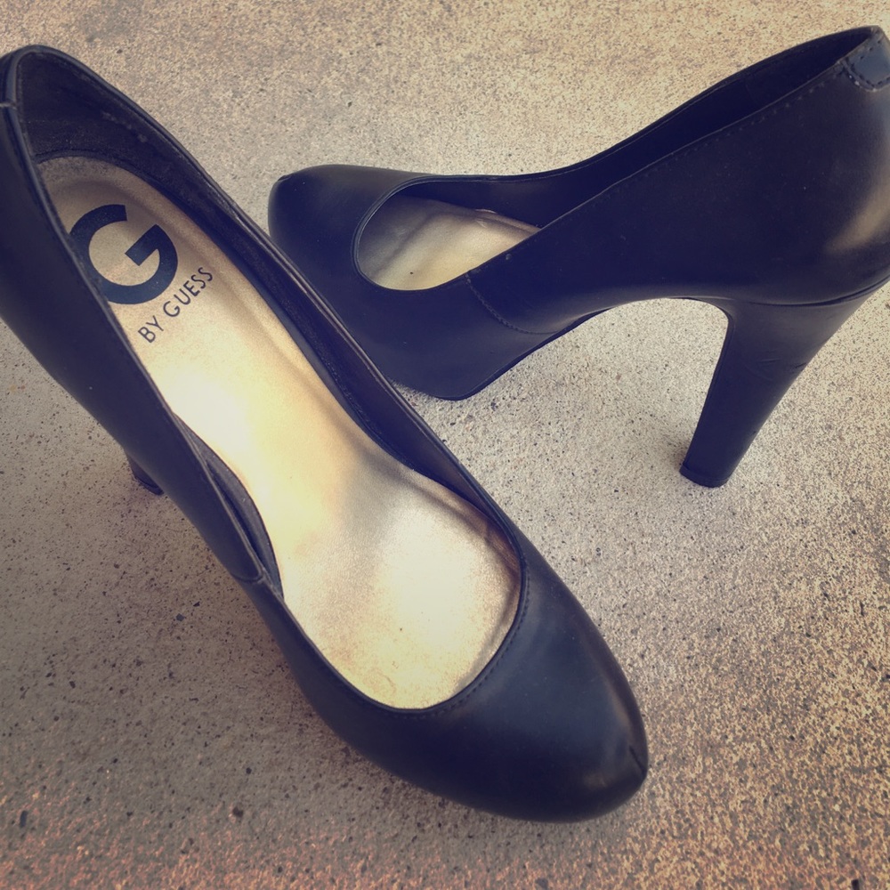 Black high heels