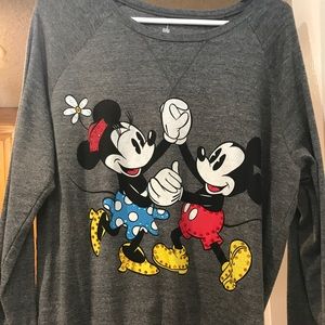 Mickey and Minnie sweater Shirt