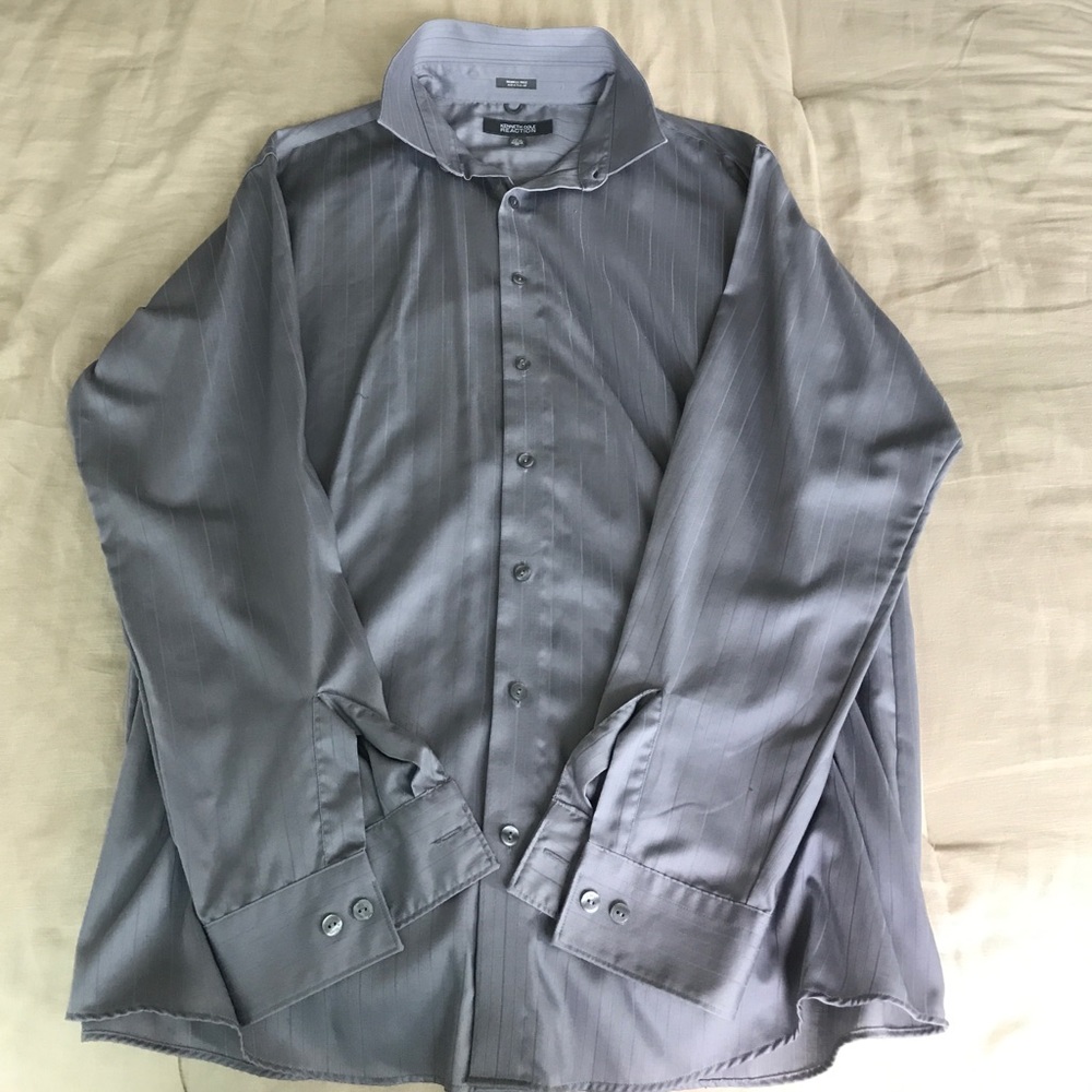 Kenneth Cole Reaction LG 16.5 34/35 long sleeve