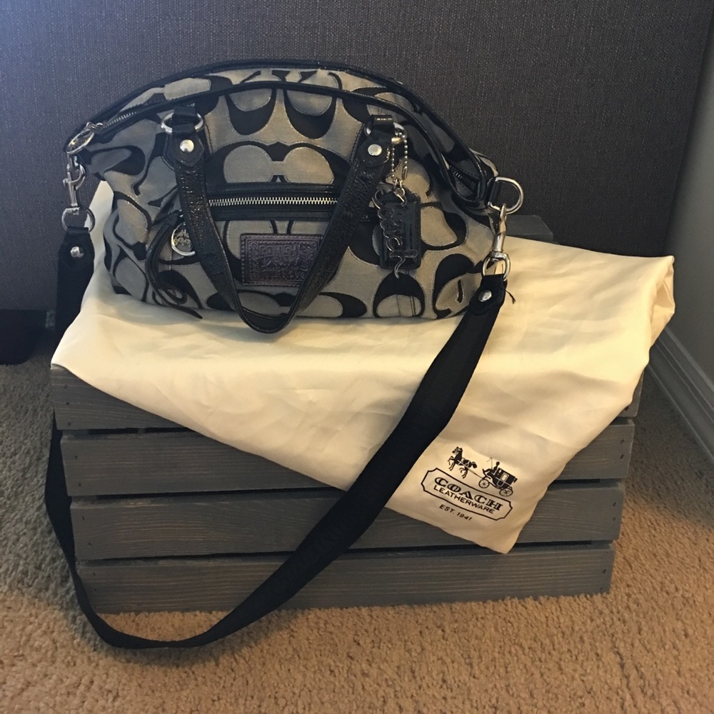 Coach Poppy Satchel with dust cover
