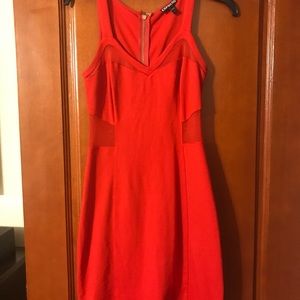 Bright Red Express Dress