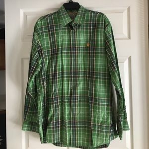 Cinch long sleeve button up shirt- men's