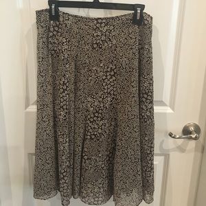 Christopher & Banks rayon skirt.