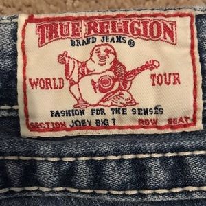 True Religion jeans, Women's size 27, Big Joey T