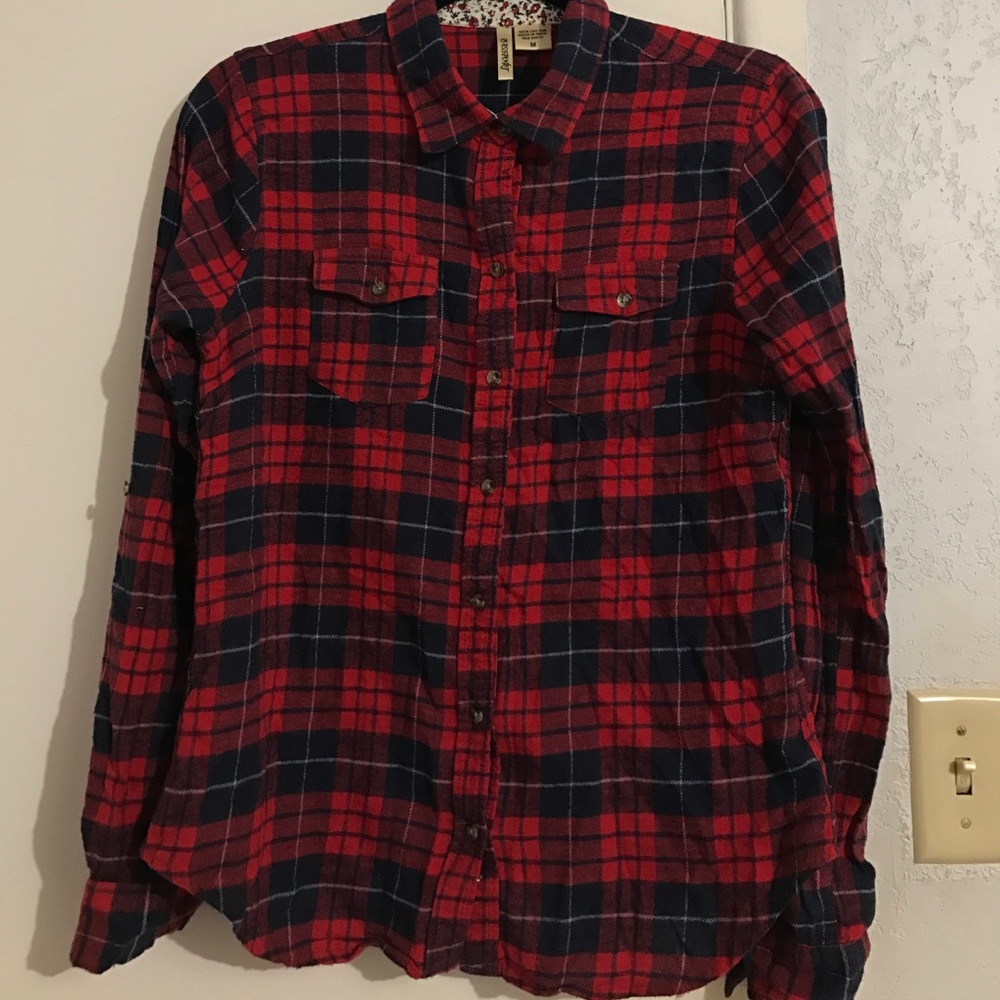 Plaid Top