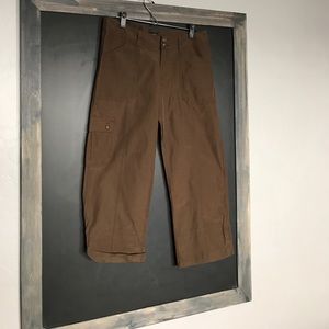 Patagonia Brown Capri Pants