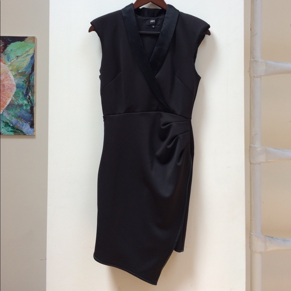 Allen Schwartz Black Cocktail Dress