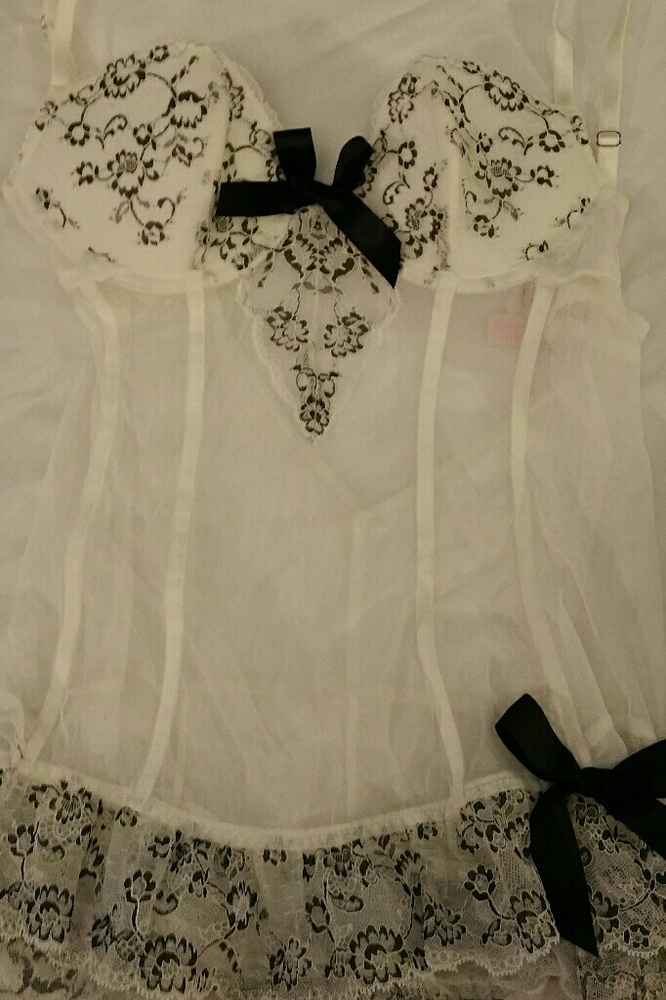 Victoria's Secret lace bustier