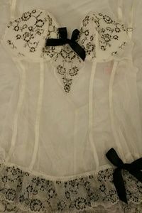 Victoria's Secret lace bustier