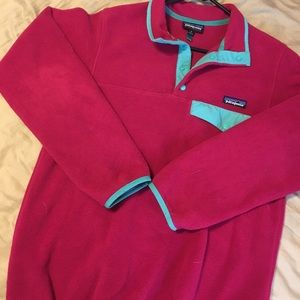 Patagonia pull over jacket.