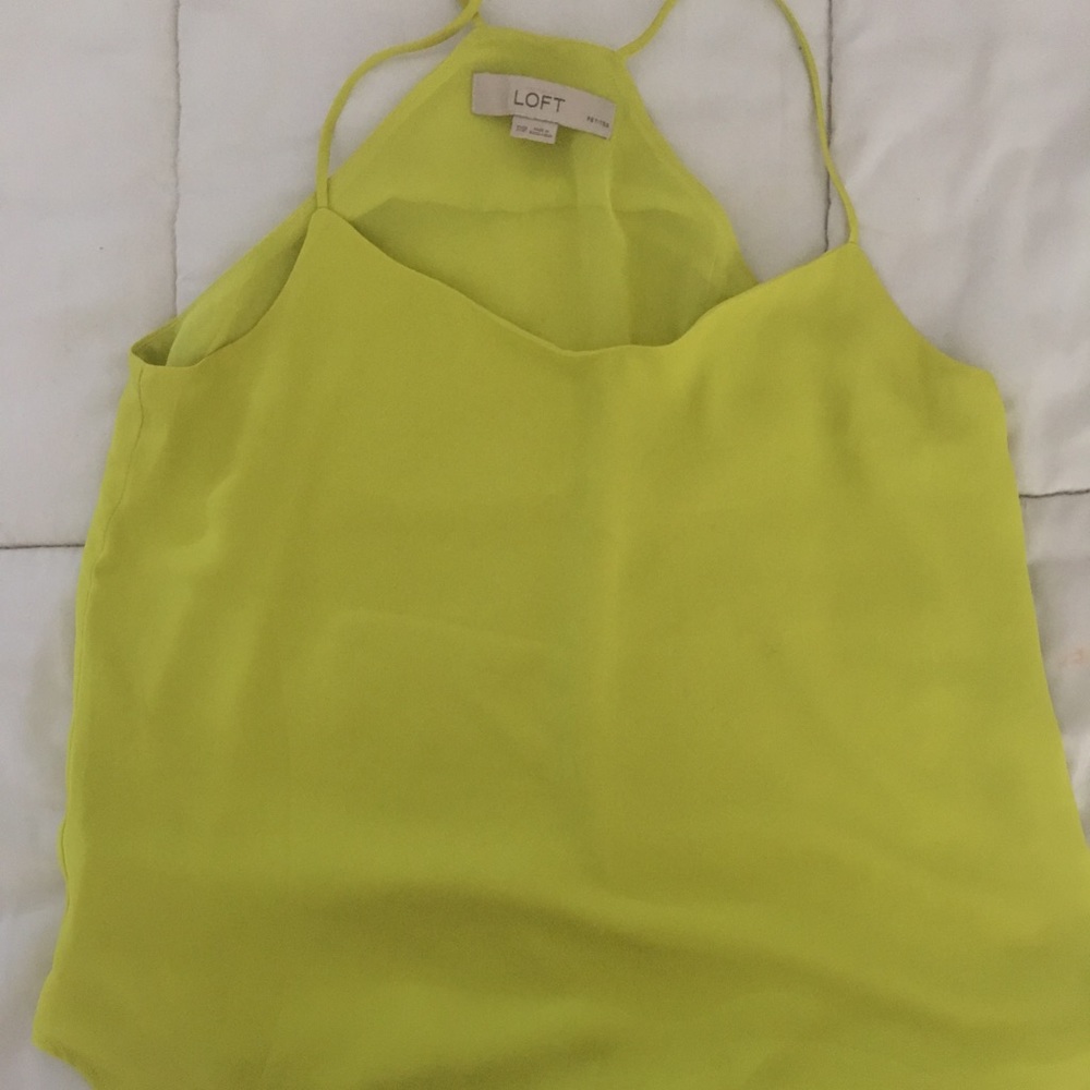 Neon loft string top