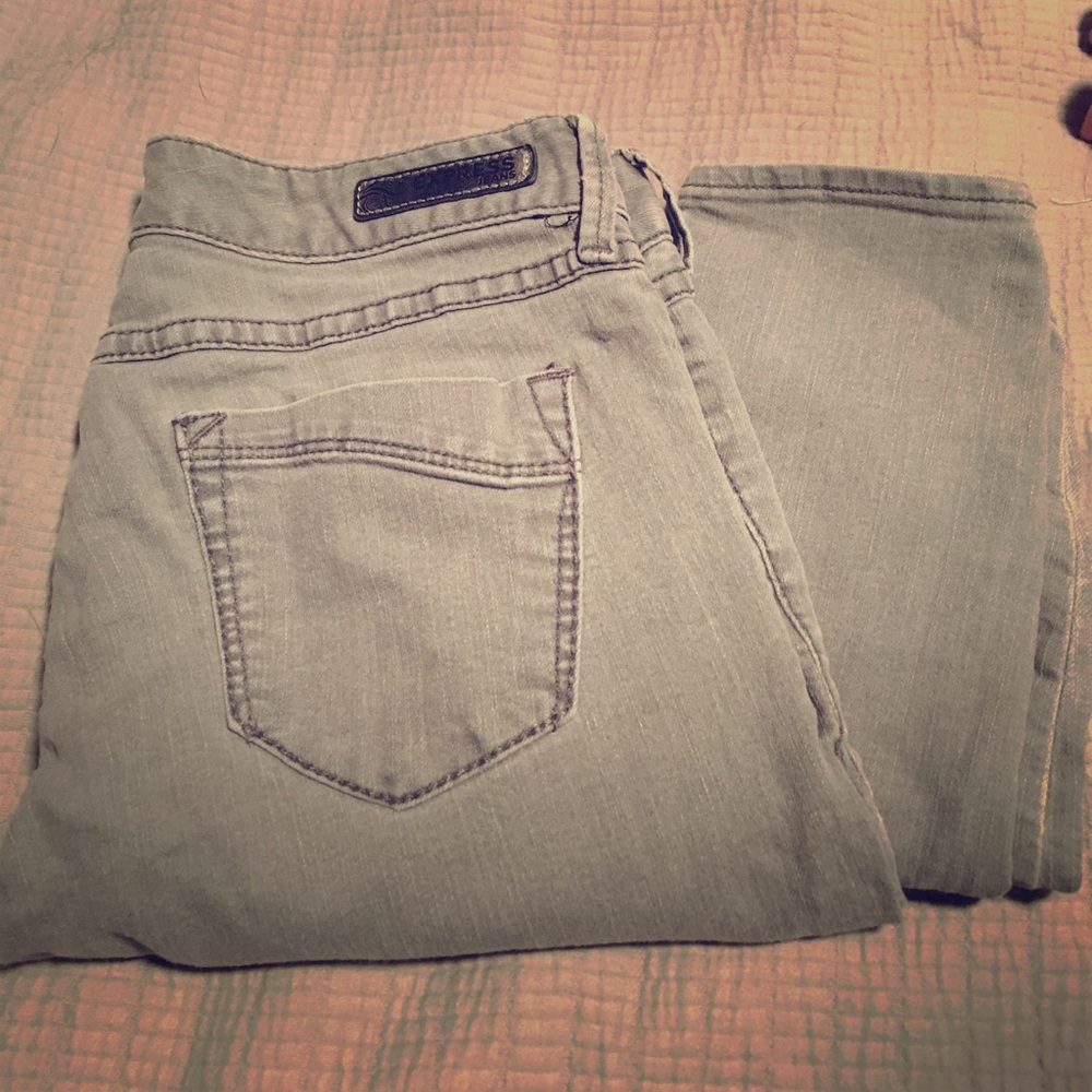 Grey jeans