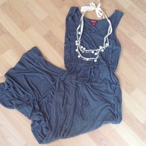 🎉SALE 🎉Gray Stretchy Maxi Dress