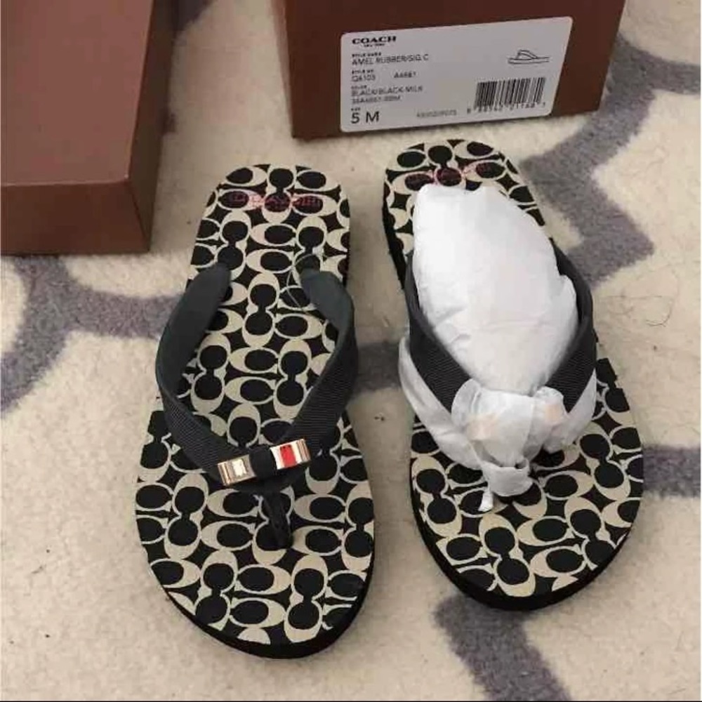 Coach sandals