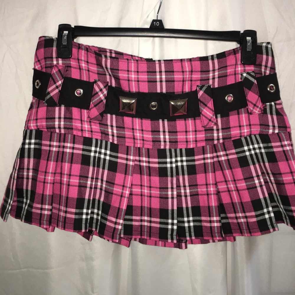 Tripp brand plaid skater skirt from Hot Topic!