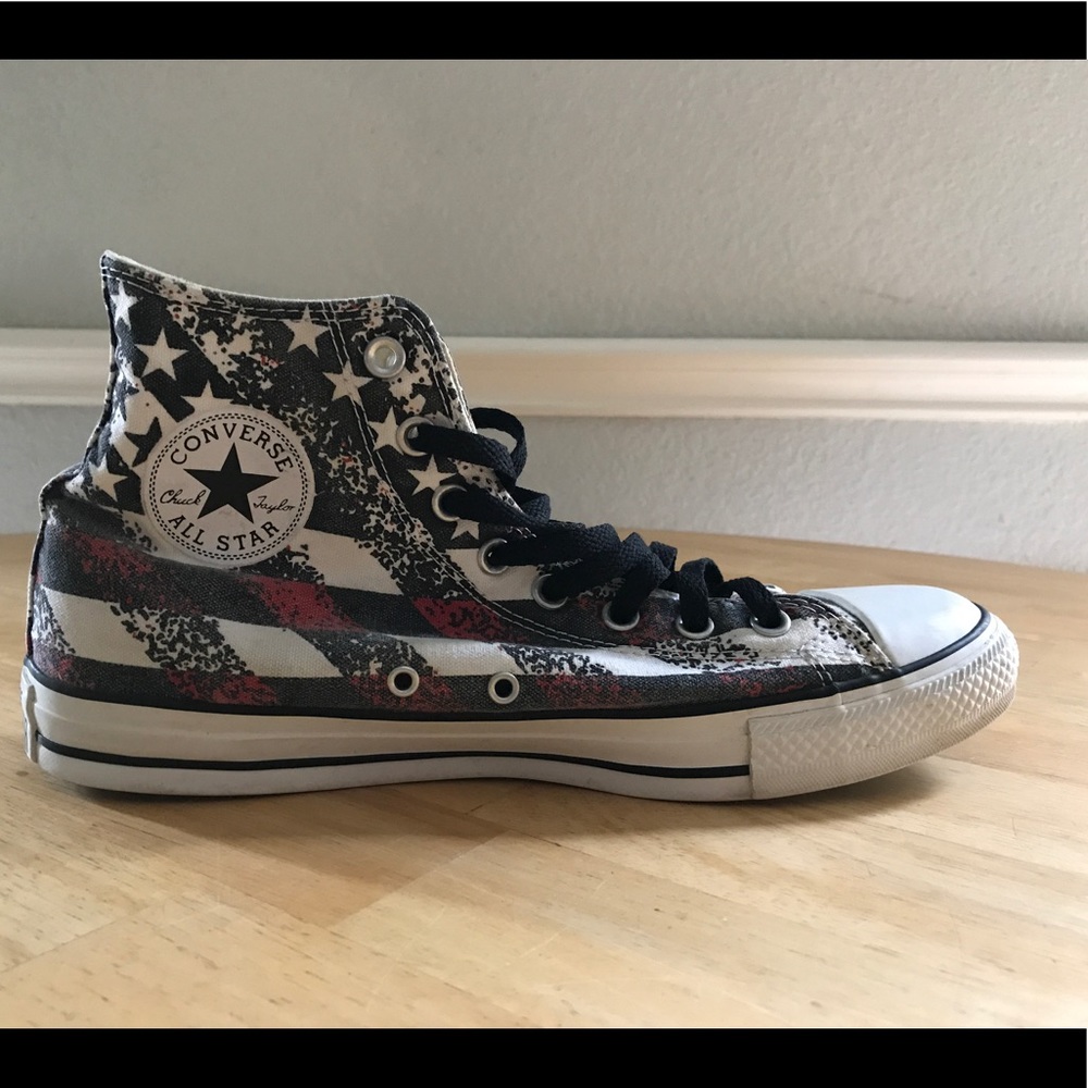 Limited Edition American Flag Converse