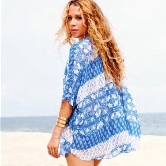 Show Me Your MuMu Tops - Show me your Mumu Teacup Tulips Festival Boho Top