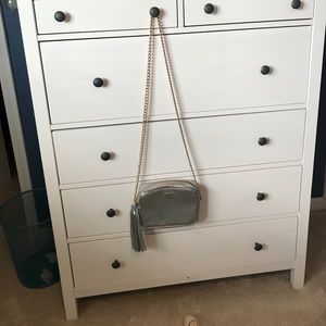 Victoria's Secret silver cross body