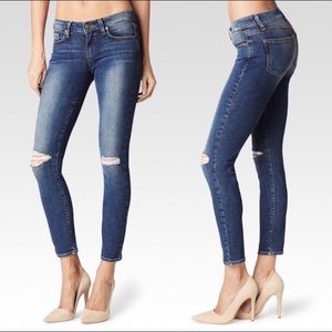 Distressed Boyfriend Jeans