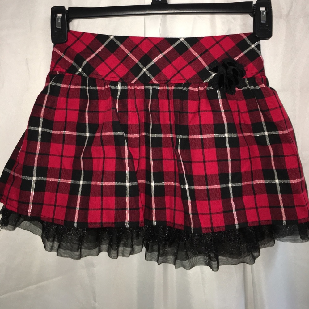 Girls Faded Glory size large 10-12 plaid skirt!!