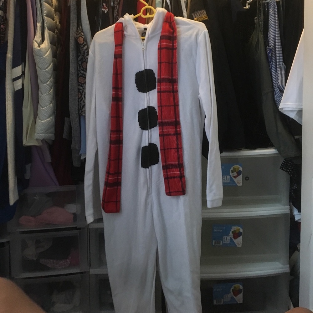 snowman onesie