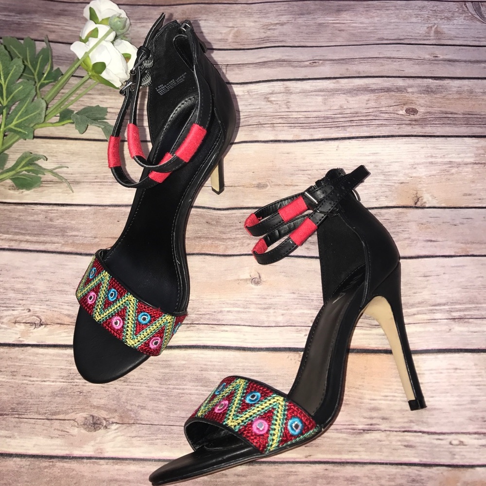 Mia ankle strap heels