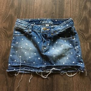 Girls' 6 jean skirt