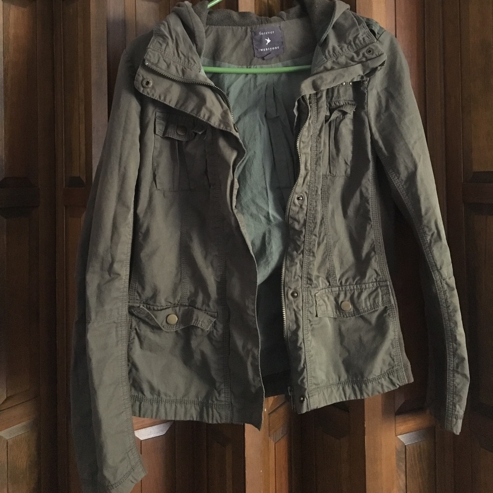 Green jacket