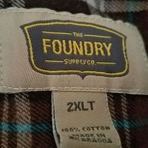 mens 2xlt flannel shirt