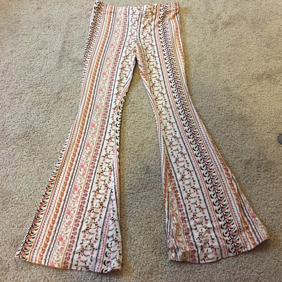 girls bell bottom pants