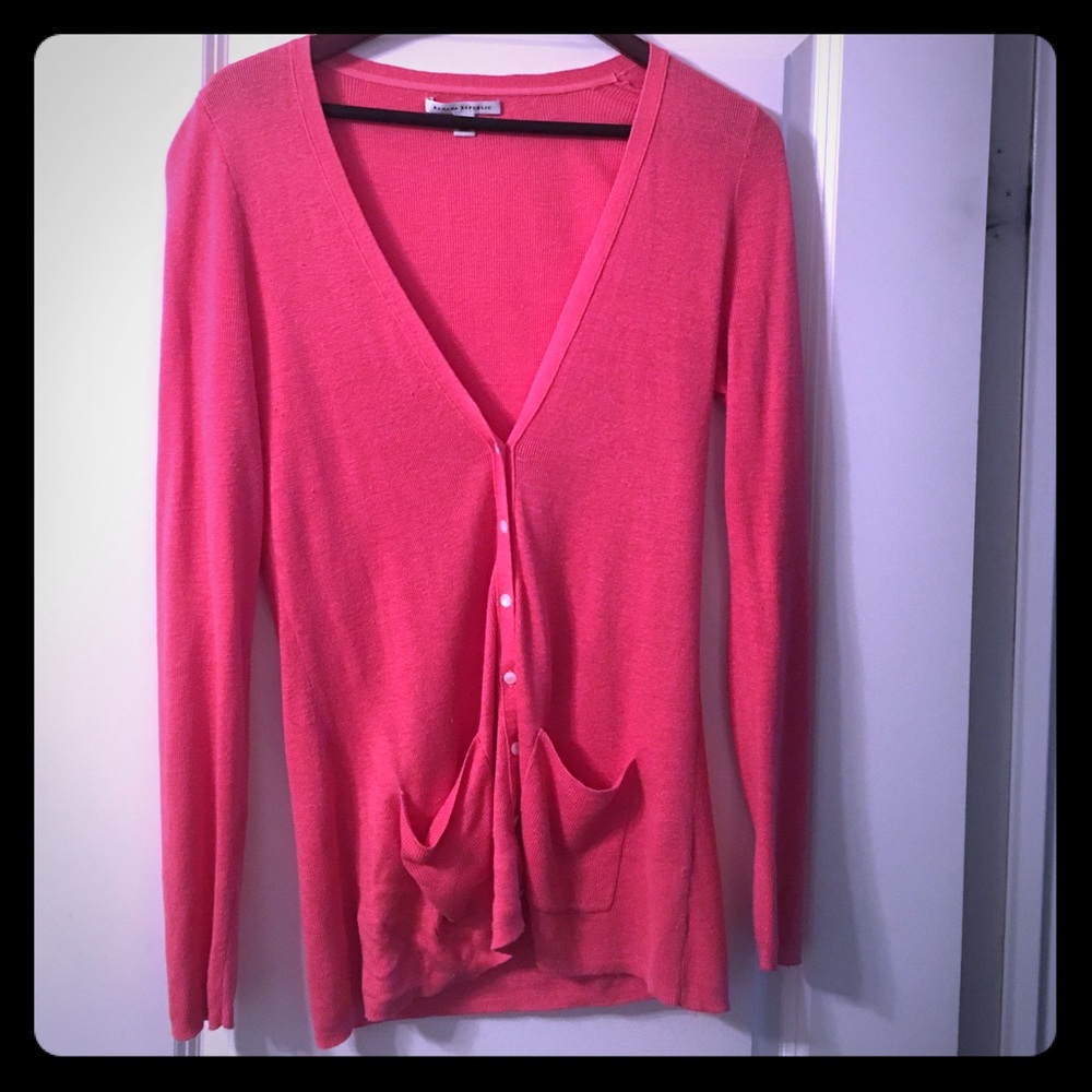 Banana Republic button up cardigan