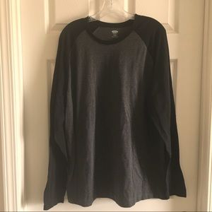 Men's Long-Sleeve Old Navy T-shirt- XL