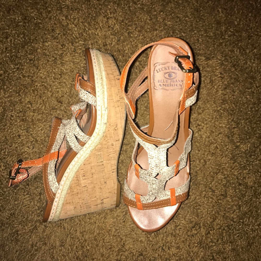 Lucky Brand wedges!
