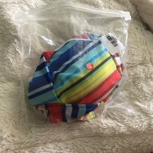 Striped Cross Front Bikini, Never Been Worn!