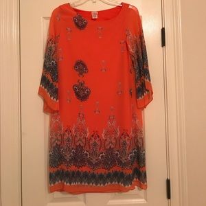 Perfect for summer! ☀️ Coral Boho Tunic Top