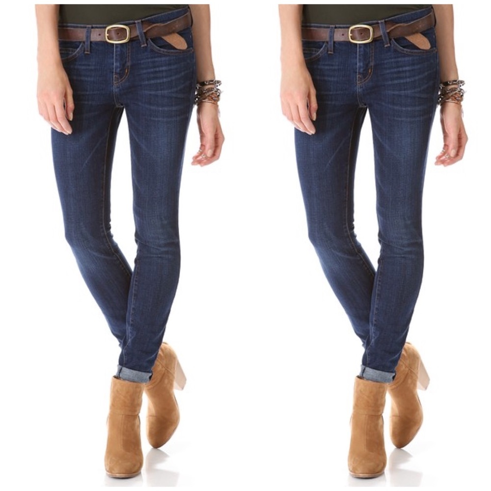 Current Elliot TheRolled Skinny Jeans