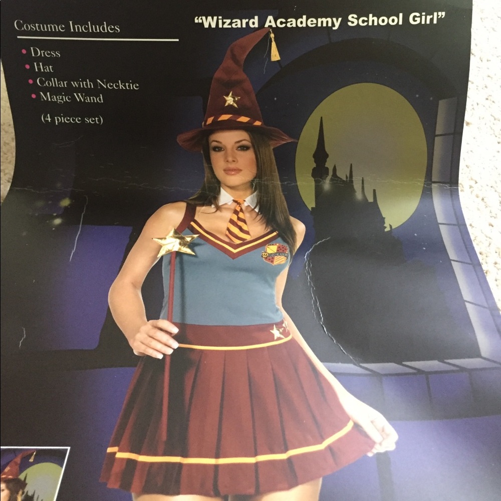 Small "Wizard Academy School Girl" Costume
