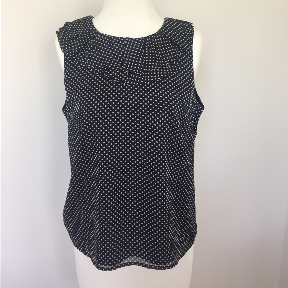 J. Crew Polka Dot Tank