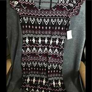 Tribal print dress