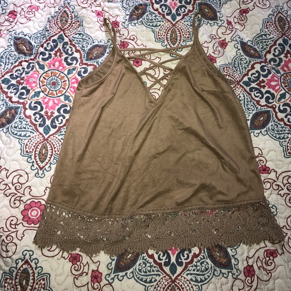 Tan Tank Top