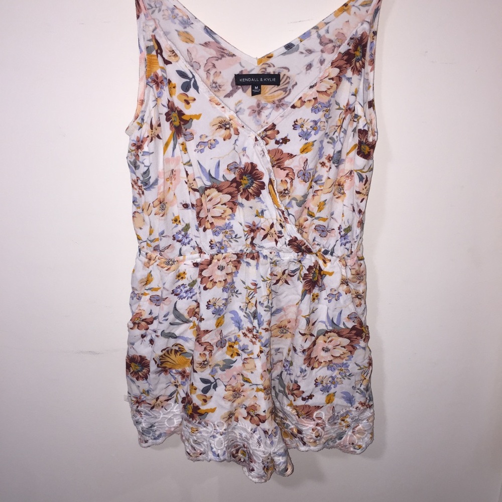 Kendall and Kylie Floral romper