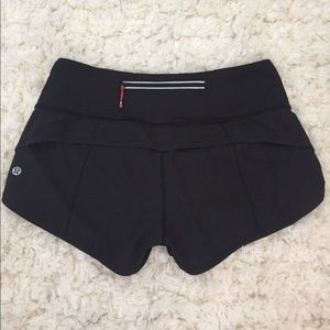 Lululemon🍋 Speed shorts size 6 Black
