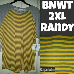 BNWT LuLaRoe 2XL Randy Tee CROSS POSTED