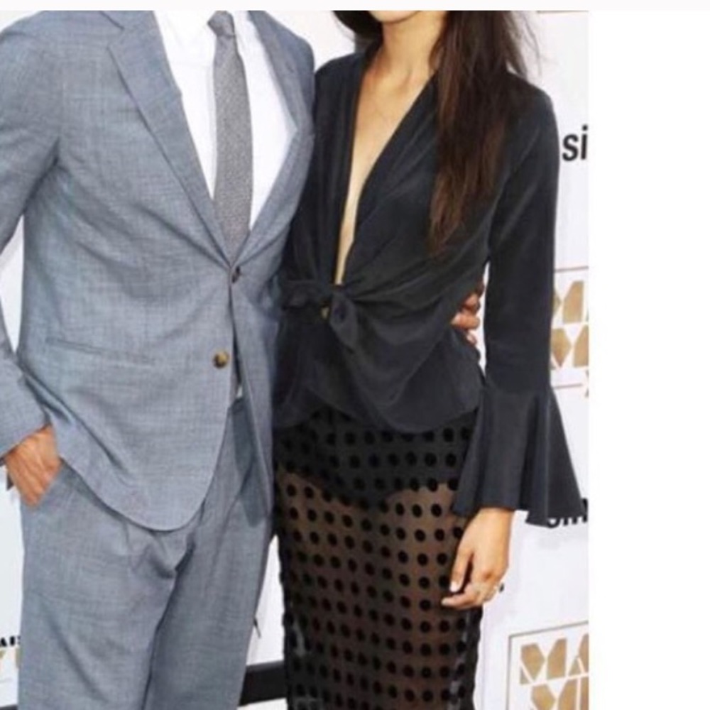 Stone cold fox polka dot skirt