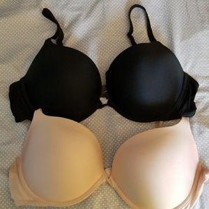 BUNDLE Victoria's Secret Push Up Bras, 38C