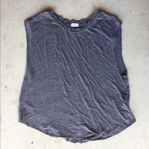 Brandy Melville Gray Shirt