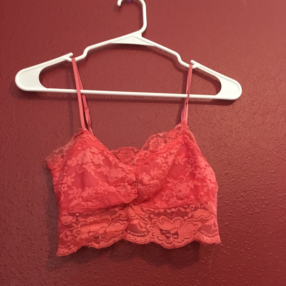 Lulu's Coral Bralette