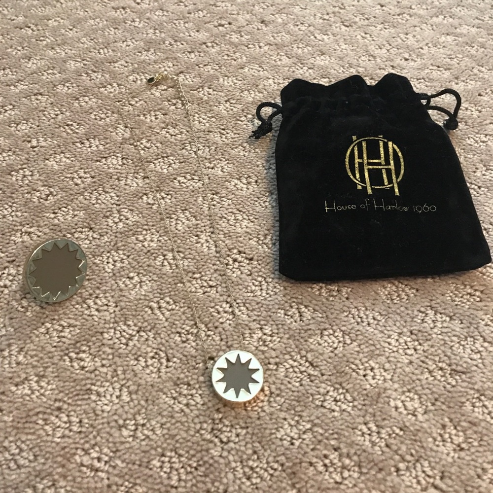 House of Harlow necklace and ring