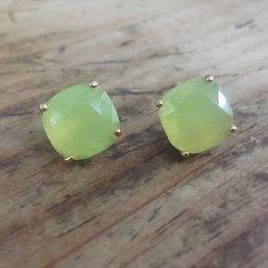 Kate spade yellow earring studs