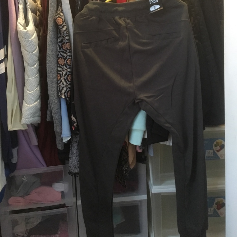 gray joggers - Picture 2 of 2